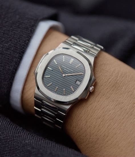 patek nautilus wrist|patek philippe nautilus watches.